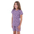 Girls summer pajama set Blossom t-shirt +shorts